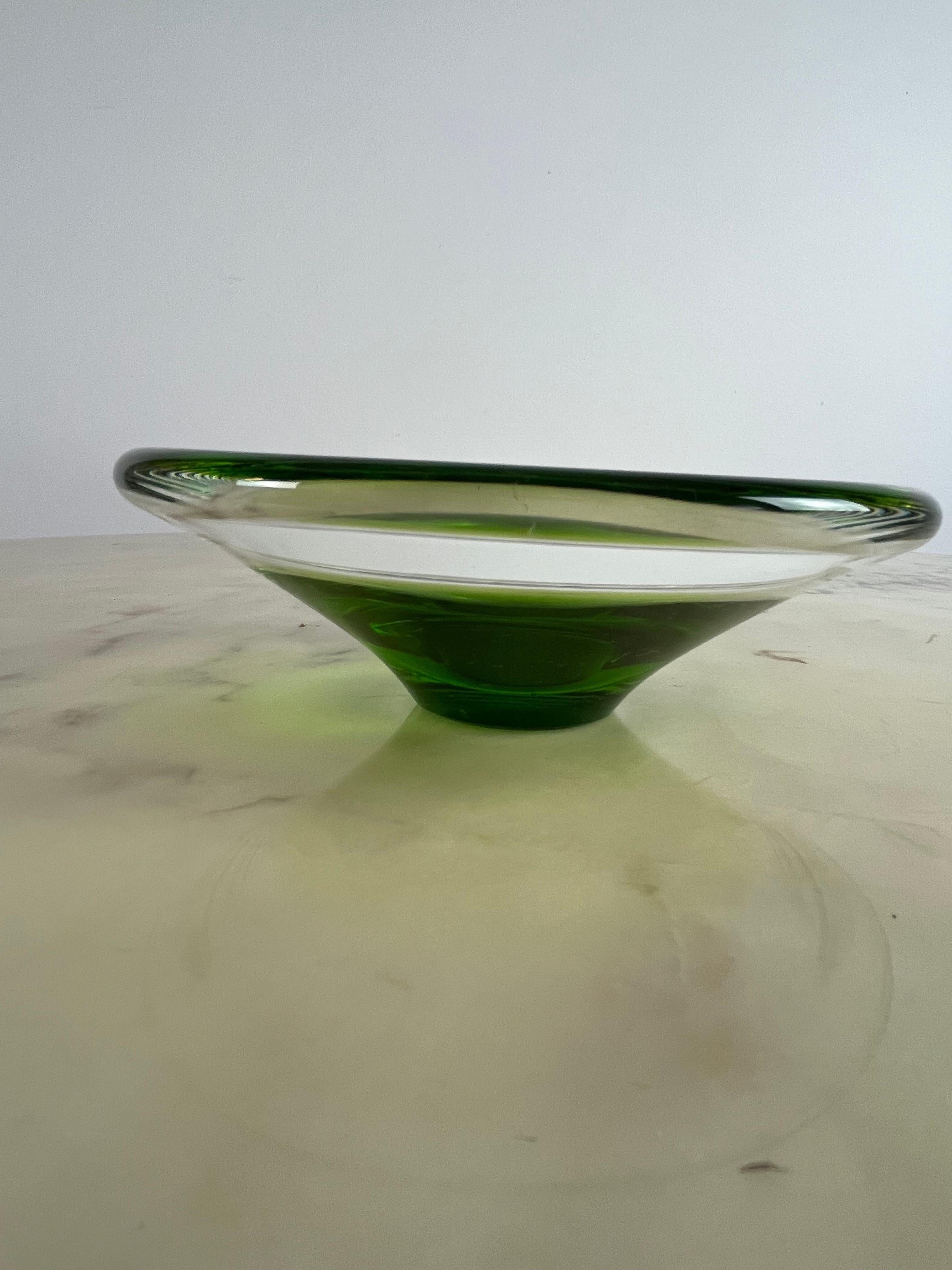 Ashtray / Pocket Tray in Submerged Murano Glass, Italy, 1970 For Sale 3