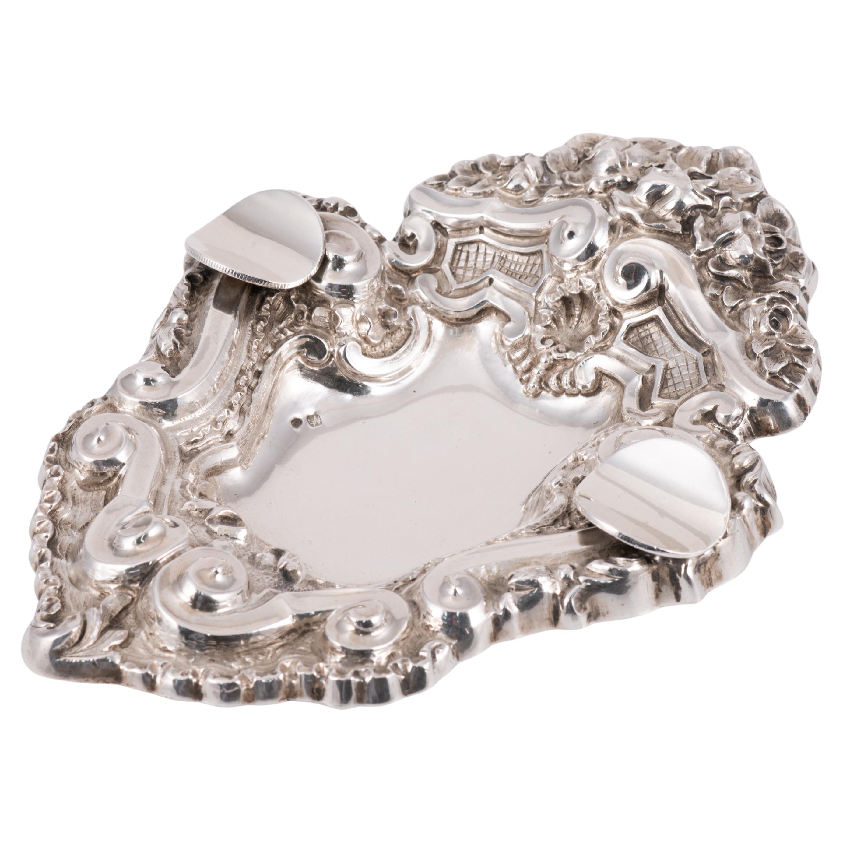 Ashtray. Silver (.833) in its colour. Porto, Portugal, 1938-1984.