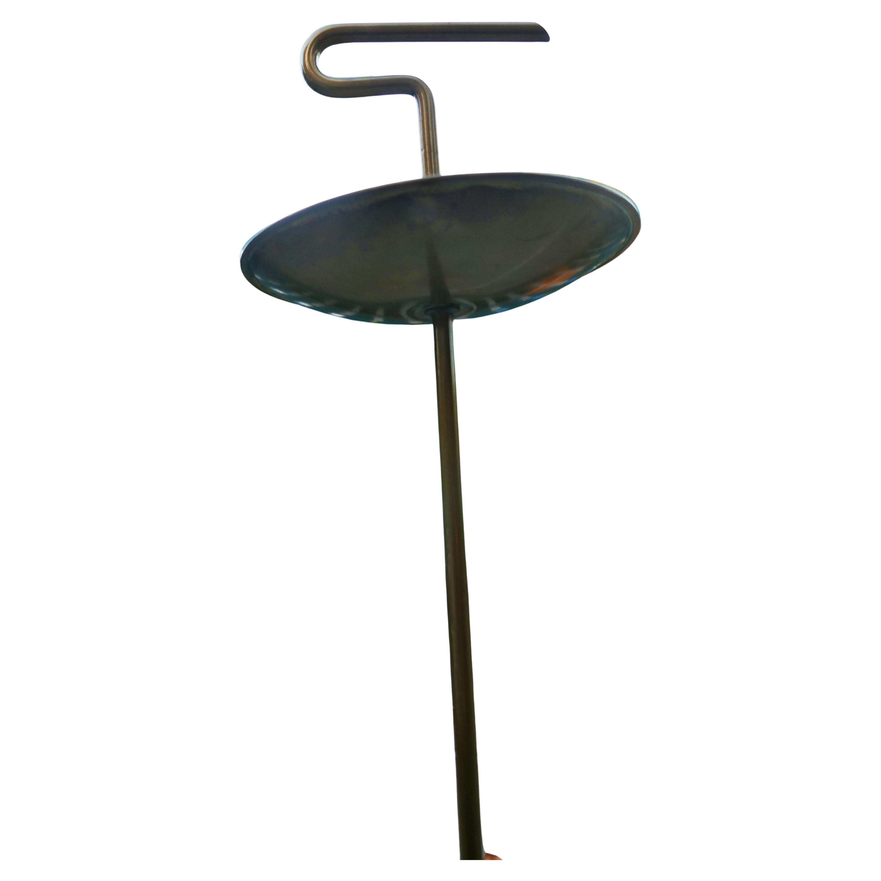 Métal Porte-cendriers, en laiton et métal, attribué à Siva Poggibonsi en vente