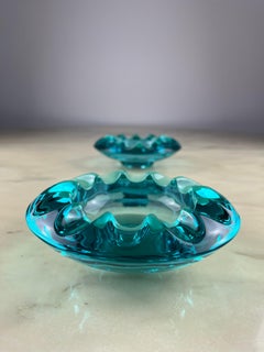 Ashtray / Valet Tray in Murano Glass, Italy, 1970