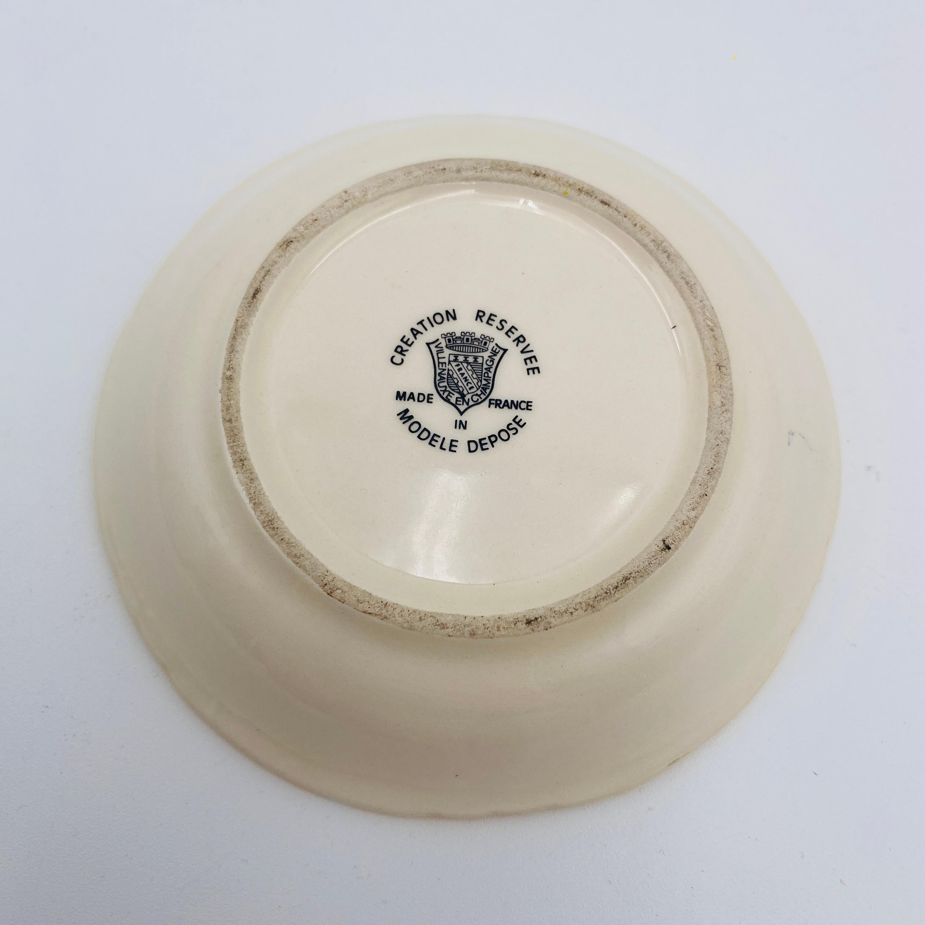 Français Cendrier Veuve Cliquot Ponsardin Moulin des Loups Champagne Reims France en vente