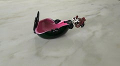 Ashtray Vide-Poche Murano Glass Clown Midcentury Italian Design 1970s