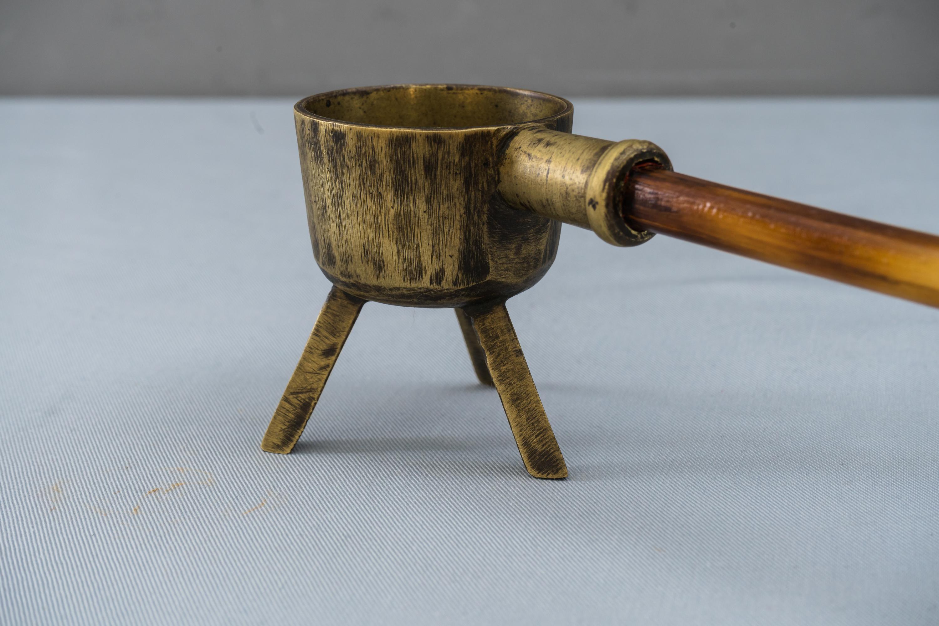 Ashtray with Bamboo Handle, Vienna, circa 1950s For Sale 2