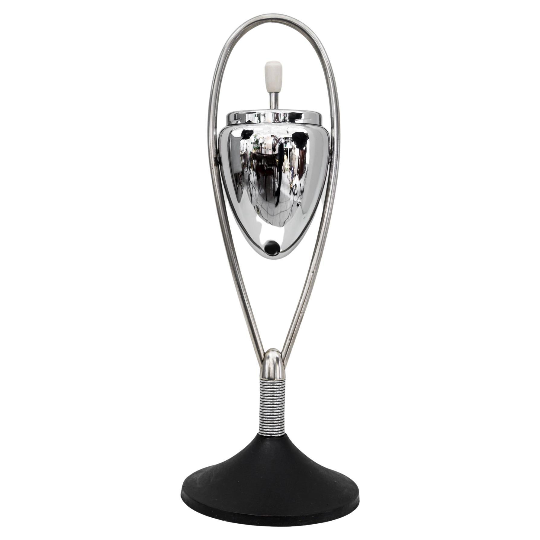 Ashtray with Stand Chrome Viena Around 1960s