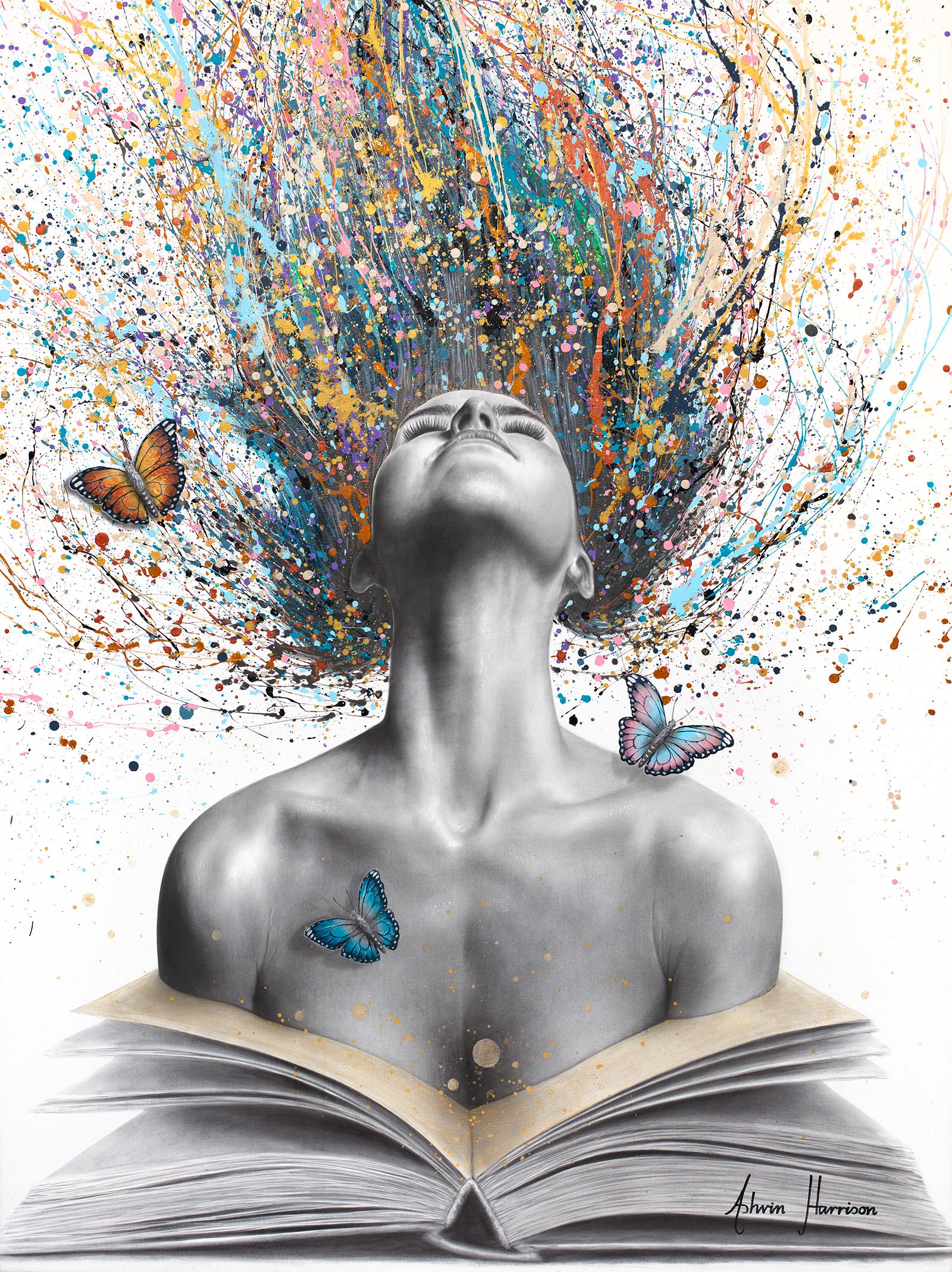 Ashvin Harrison Figurative Painting - Chapter of the Infinite Self (Original Hand Painting)