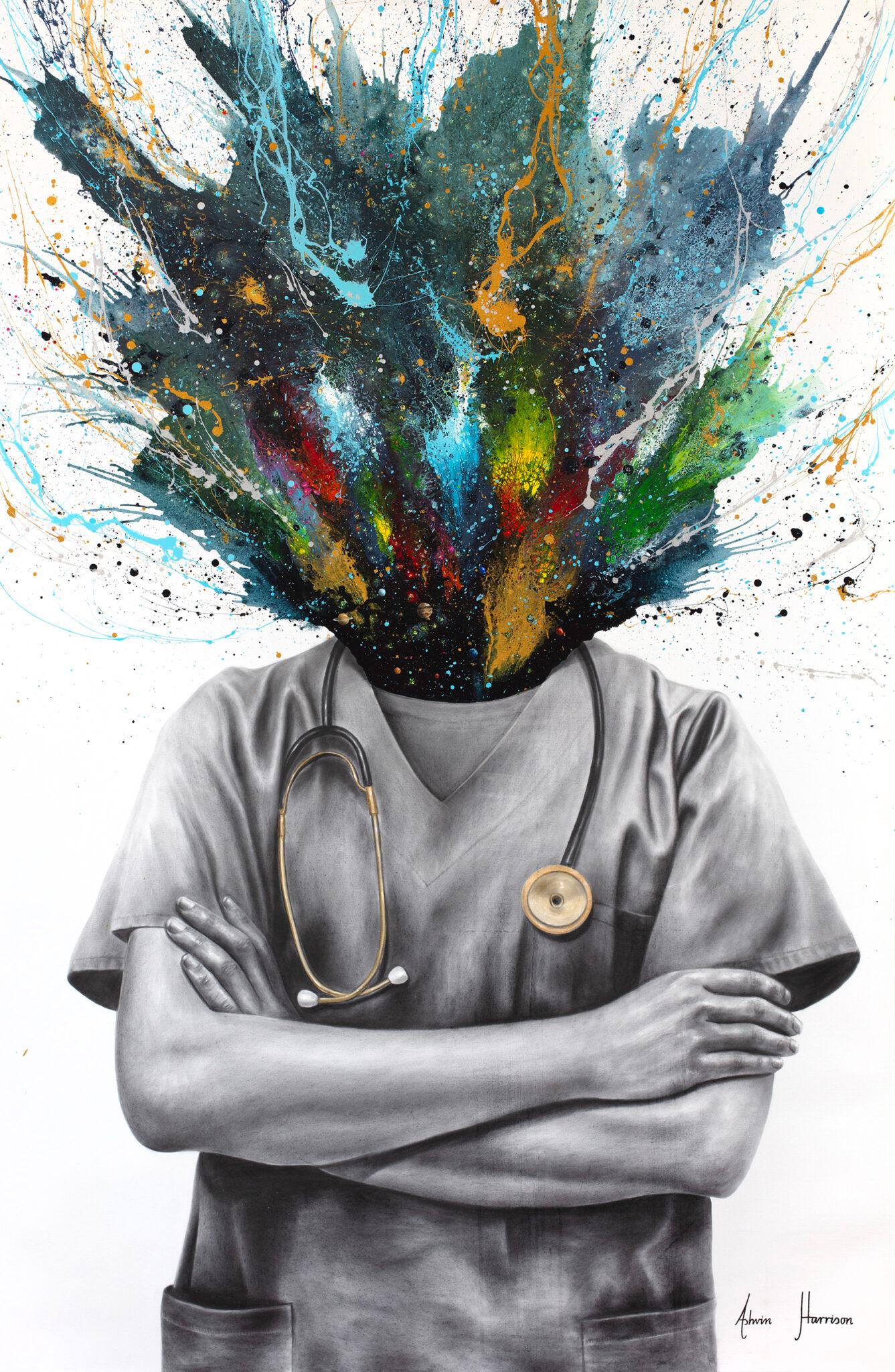 Medical Monday (Original Hand Painting)