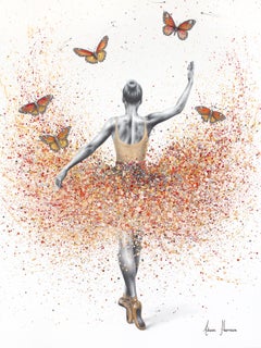 Ballet of the Butterfly (Hand Embellished Giclée)