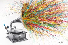 Ritmi dello scricciolo reale (Giclée impreziosita a mano)