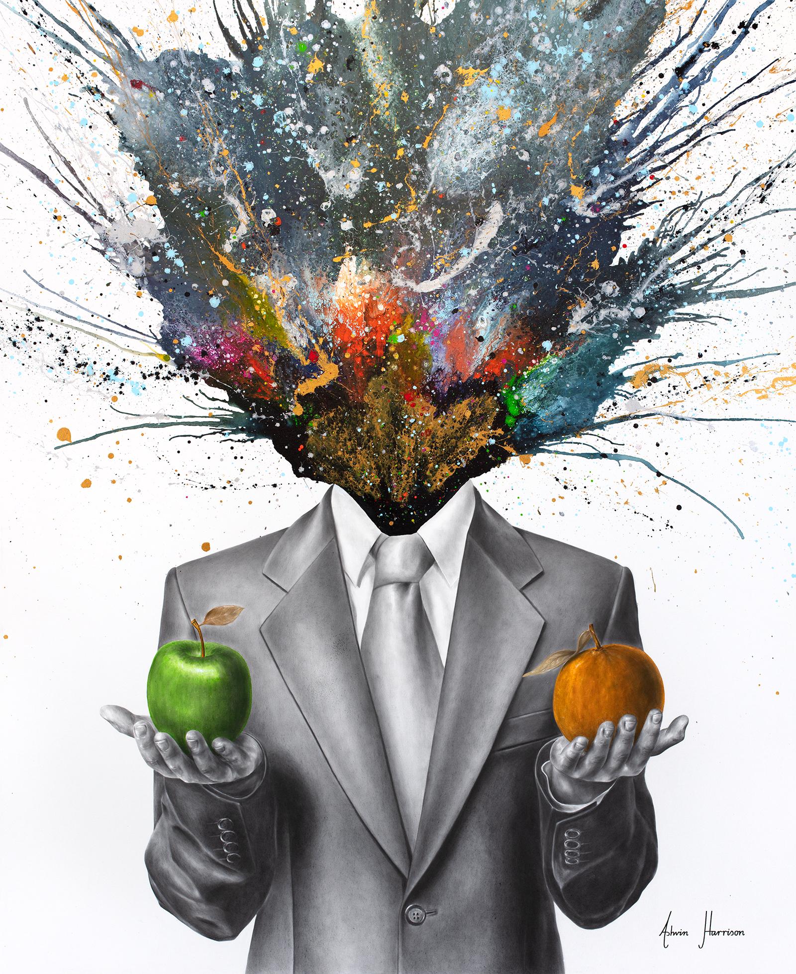 Universal Ambiguity (Hand Embellished Giclée)