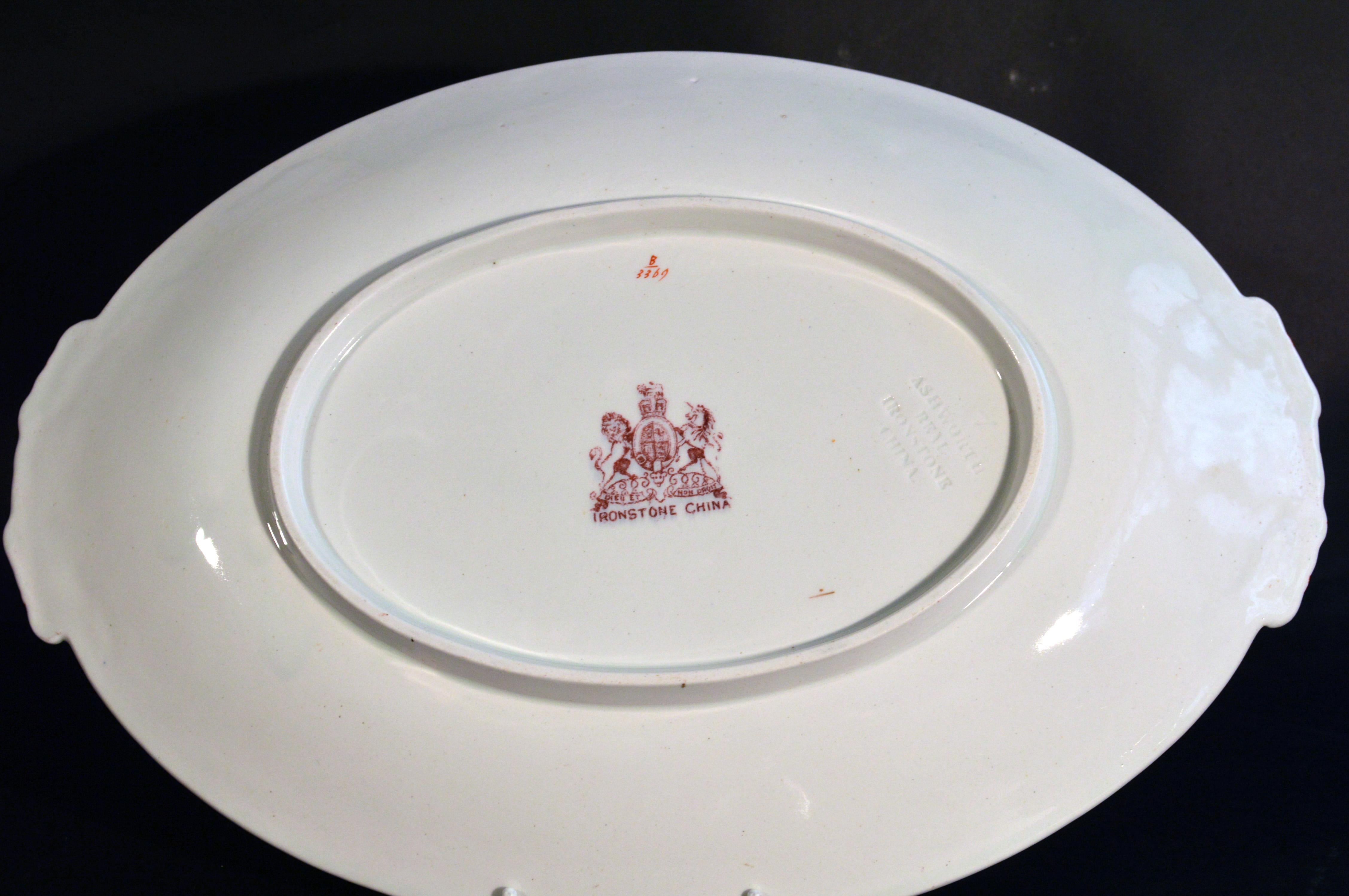 Ashworth Brothers Ironstone Dinner Service, circa 1893, Forty-Five Pieces, 2