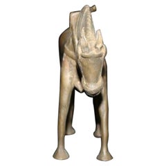 Cavallo asiatico in bronzo, fine XIX secoloCavallo asiatico in bronzo, fine XIX sec.