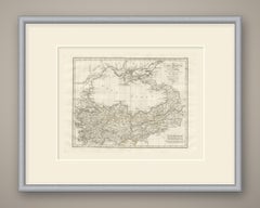 Asia Minor and the Black Sea with the Crimea, d'Anville for Rollin, 1818