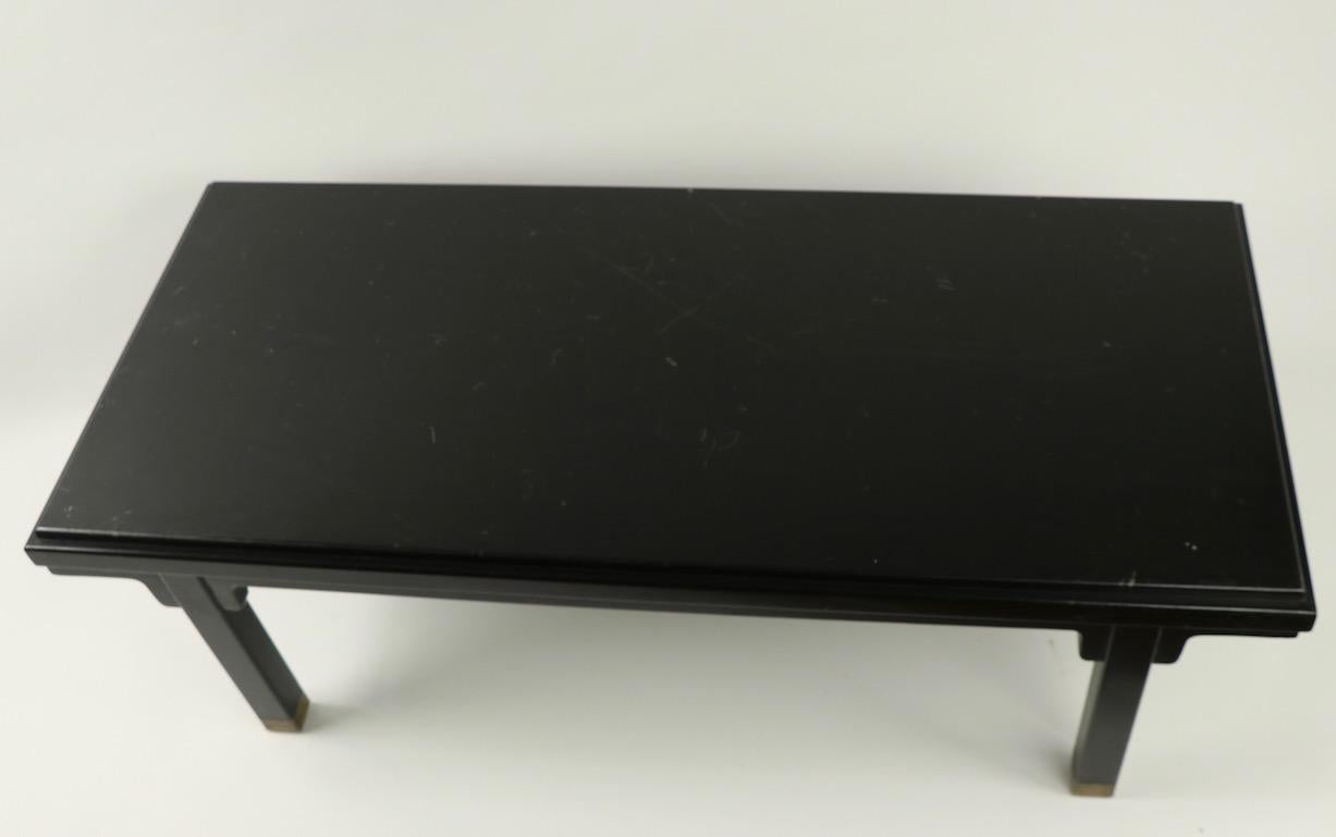 Asia Modern Coffee Table Attributed to Baker For Sale 2