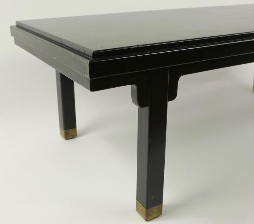 American Asia Modern Coffee Table Attributed to Baker For Sale