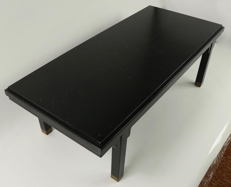20th Century Asia Modern Coffee Table Attributed to Baker For Sale