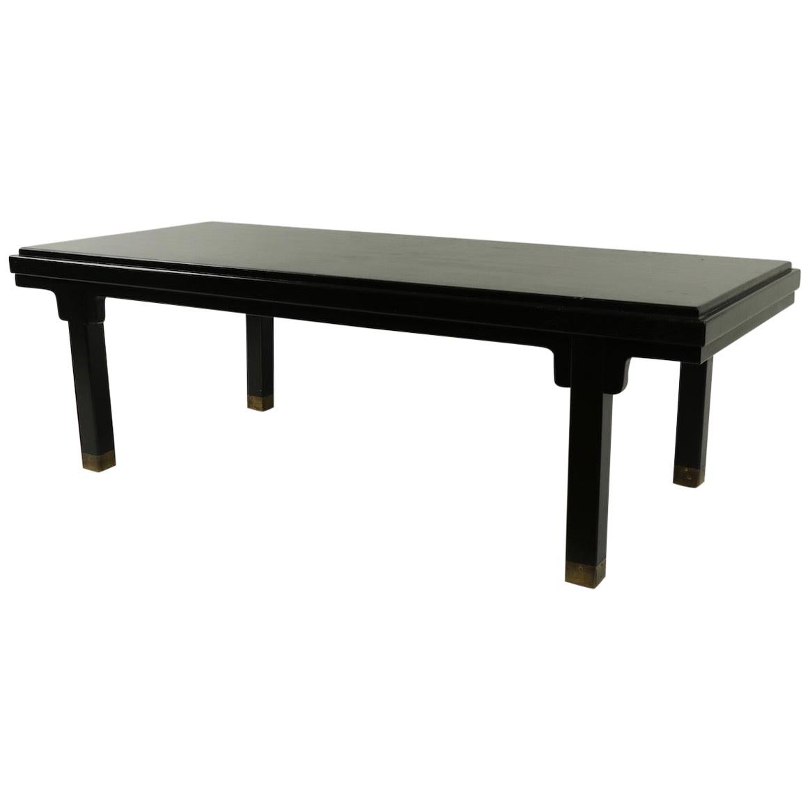 Asia Modern Coffee Table Attributed to Baker For Sale