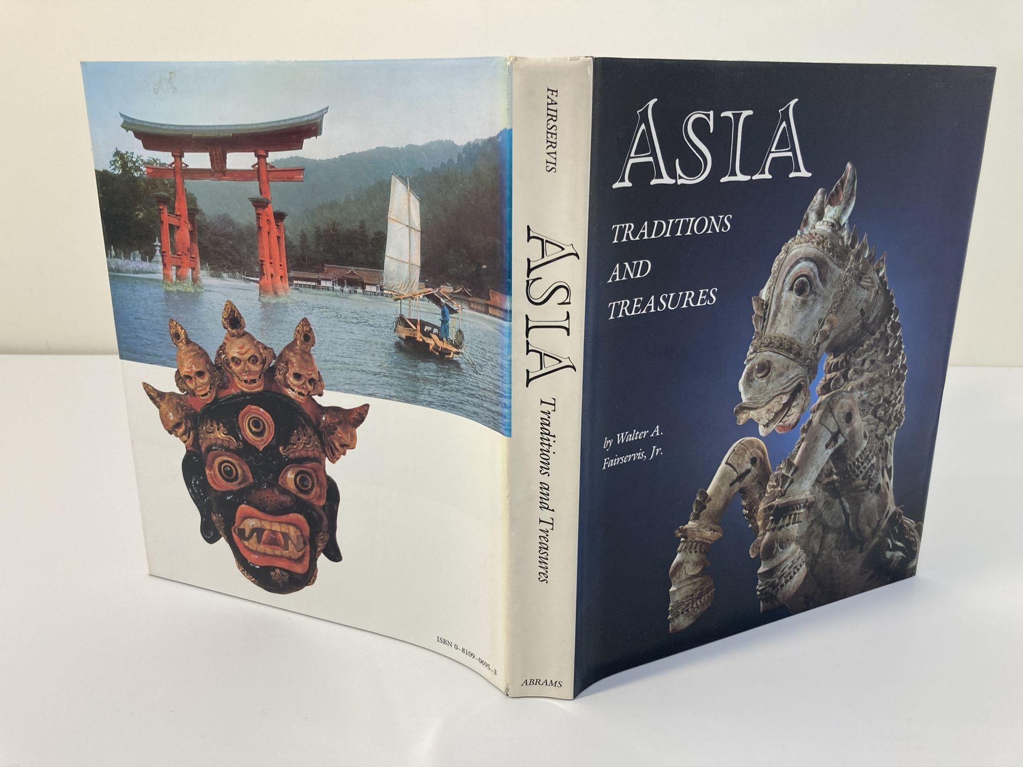 Asia, Traditions and Treasures by Fairservis Walter A. Hardcover Book 1st Editio In Good Condition For Sale In North Hollywood, CA
