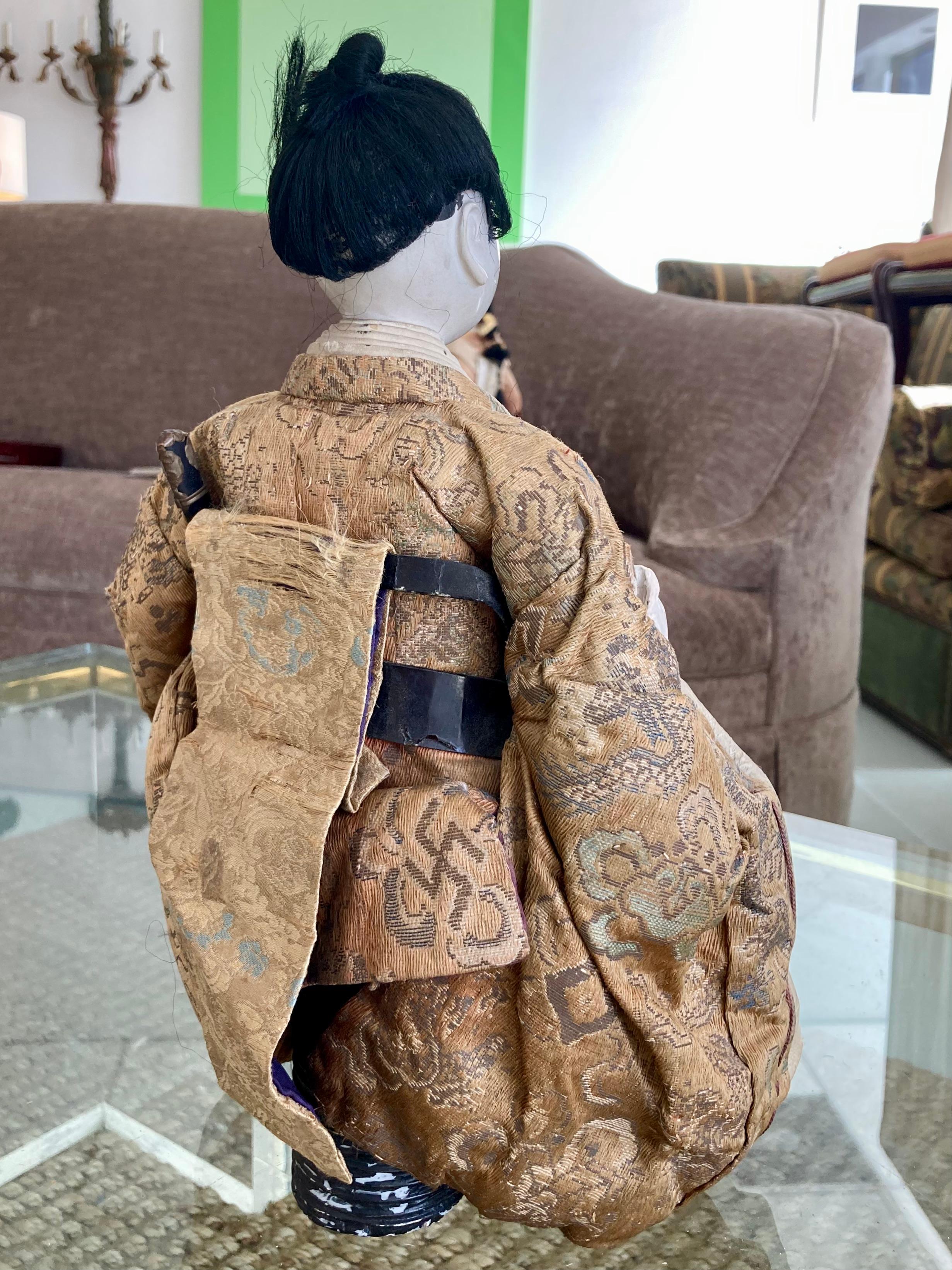 Japanese Asian 19th Century Ningyo Doll For Sale