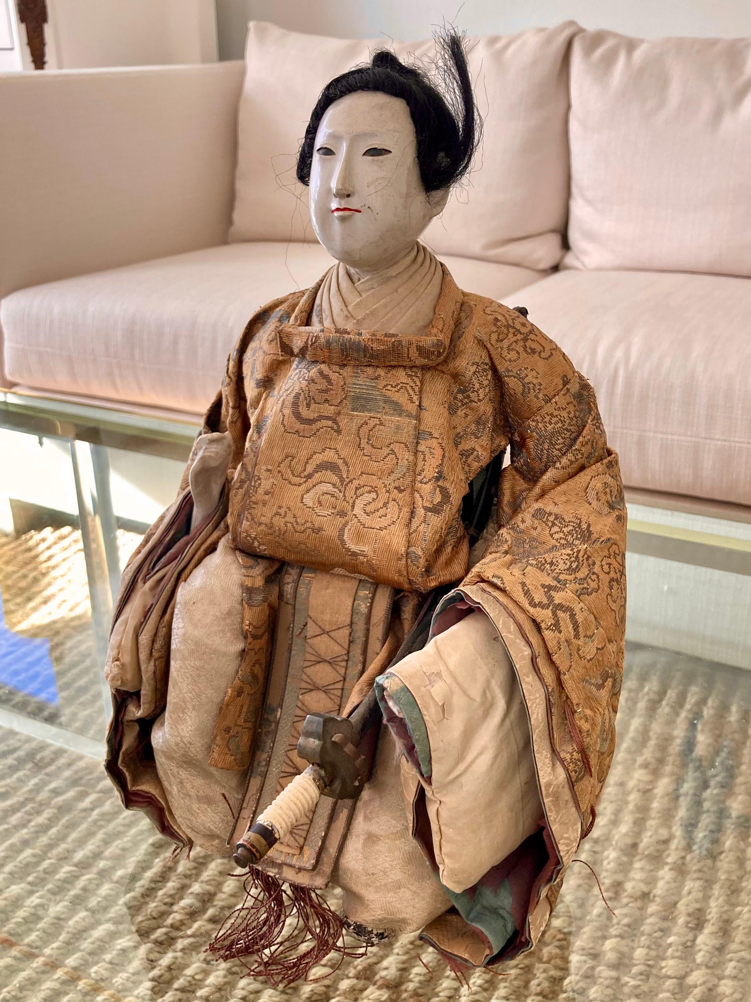 Asian 19th Century Ningyo Doll For Sale 1