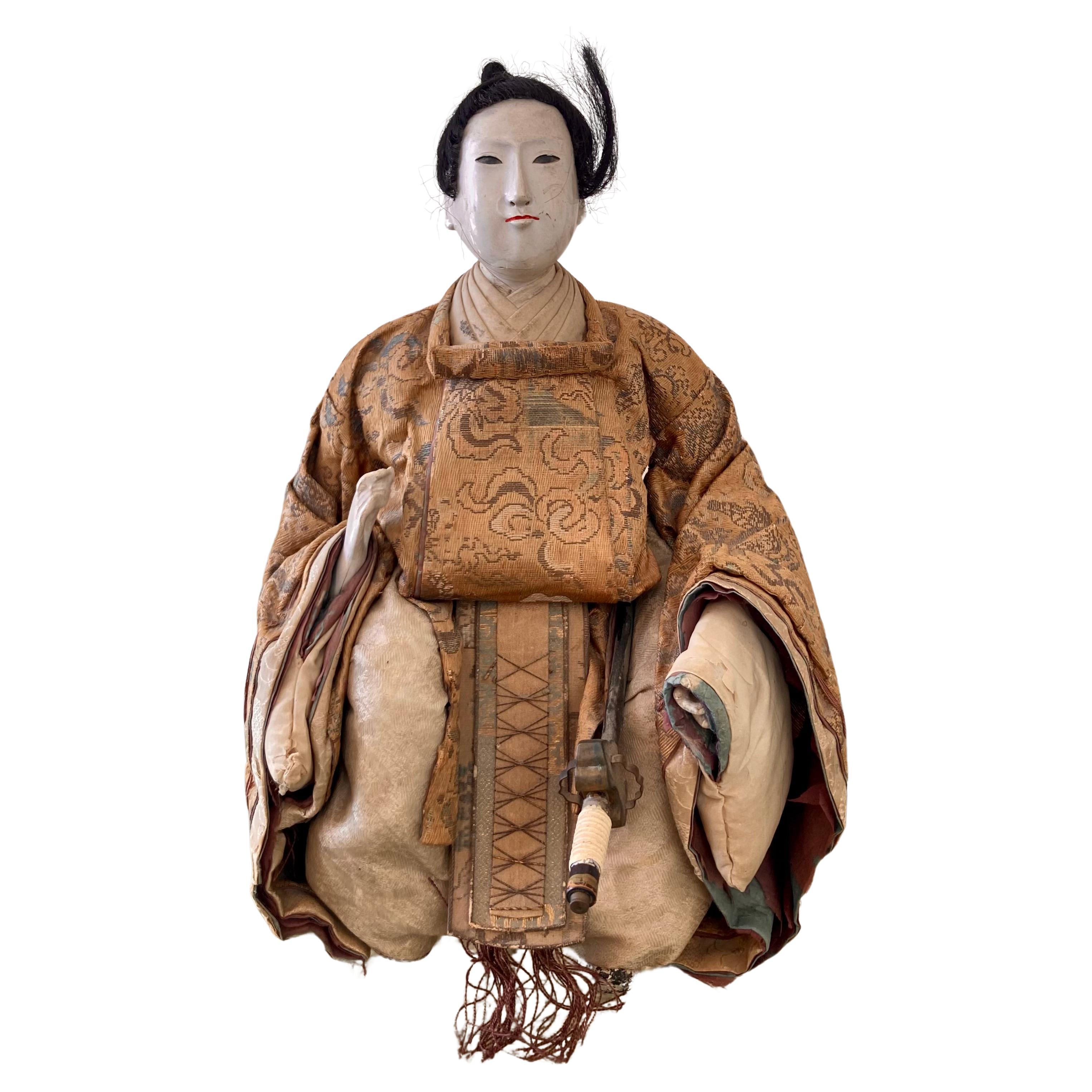 Asian 19th Century Ningyo Doll For Sale