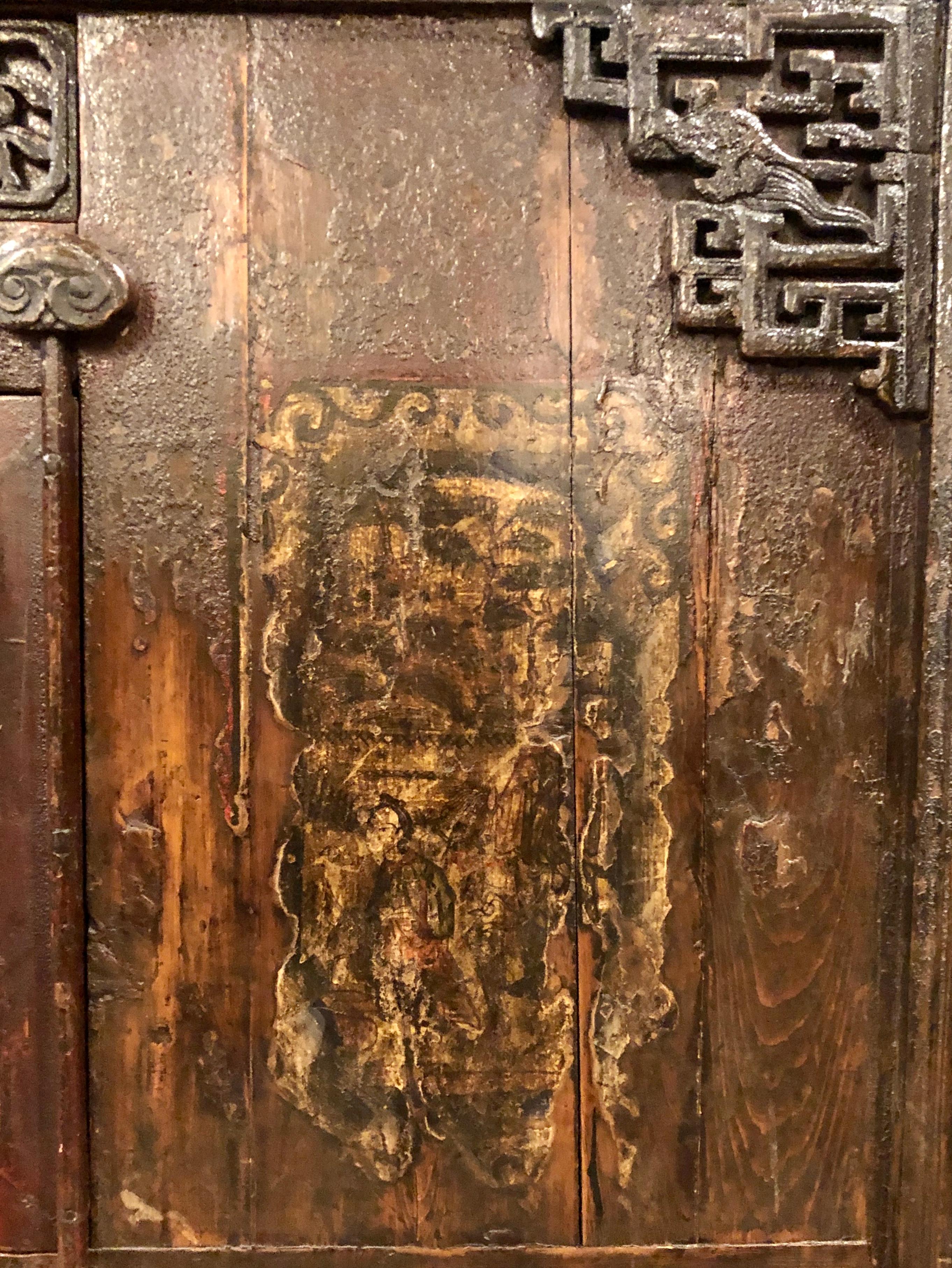 Chinese Alter Table, Coffer, Sideboard / Console Carved Wood, Early 20th Century 6