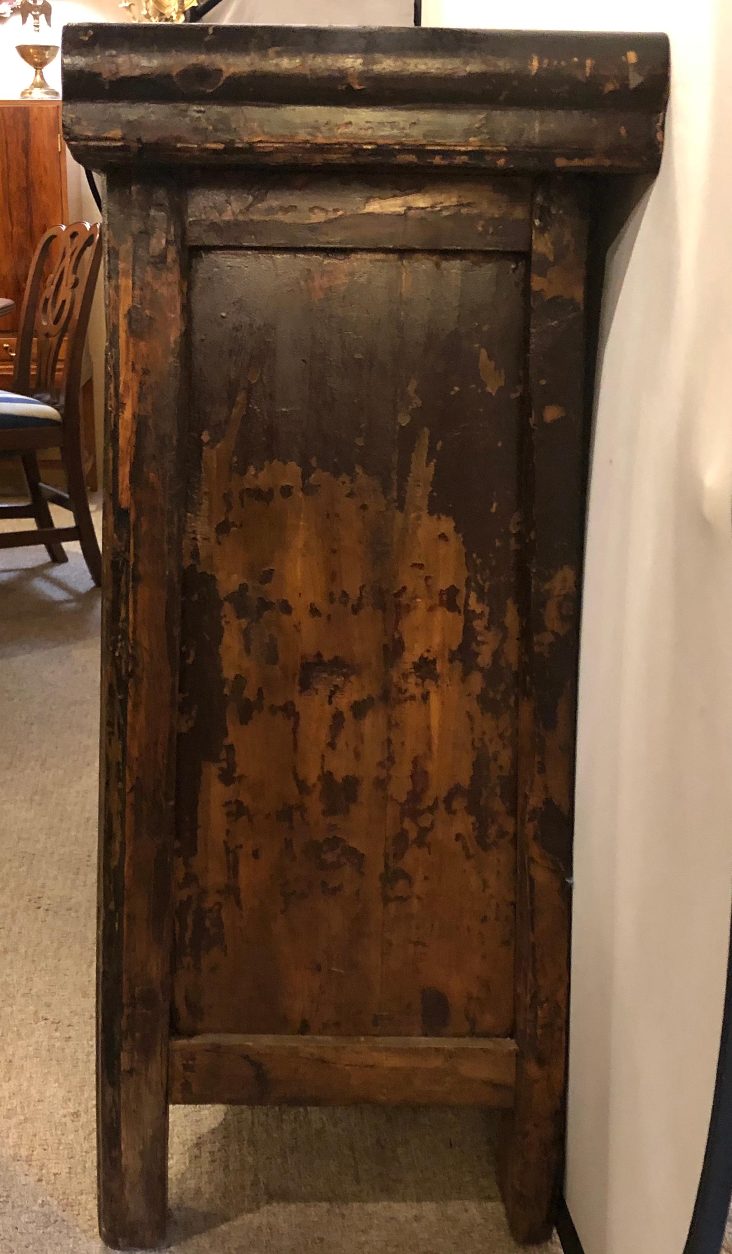 Chinese Alter Table, Coffer, Sideboard / Console Carved Wood, Early 20th Century 9