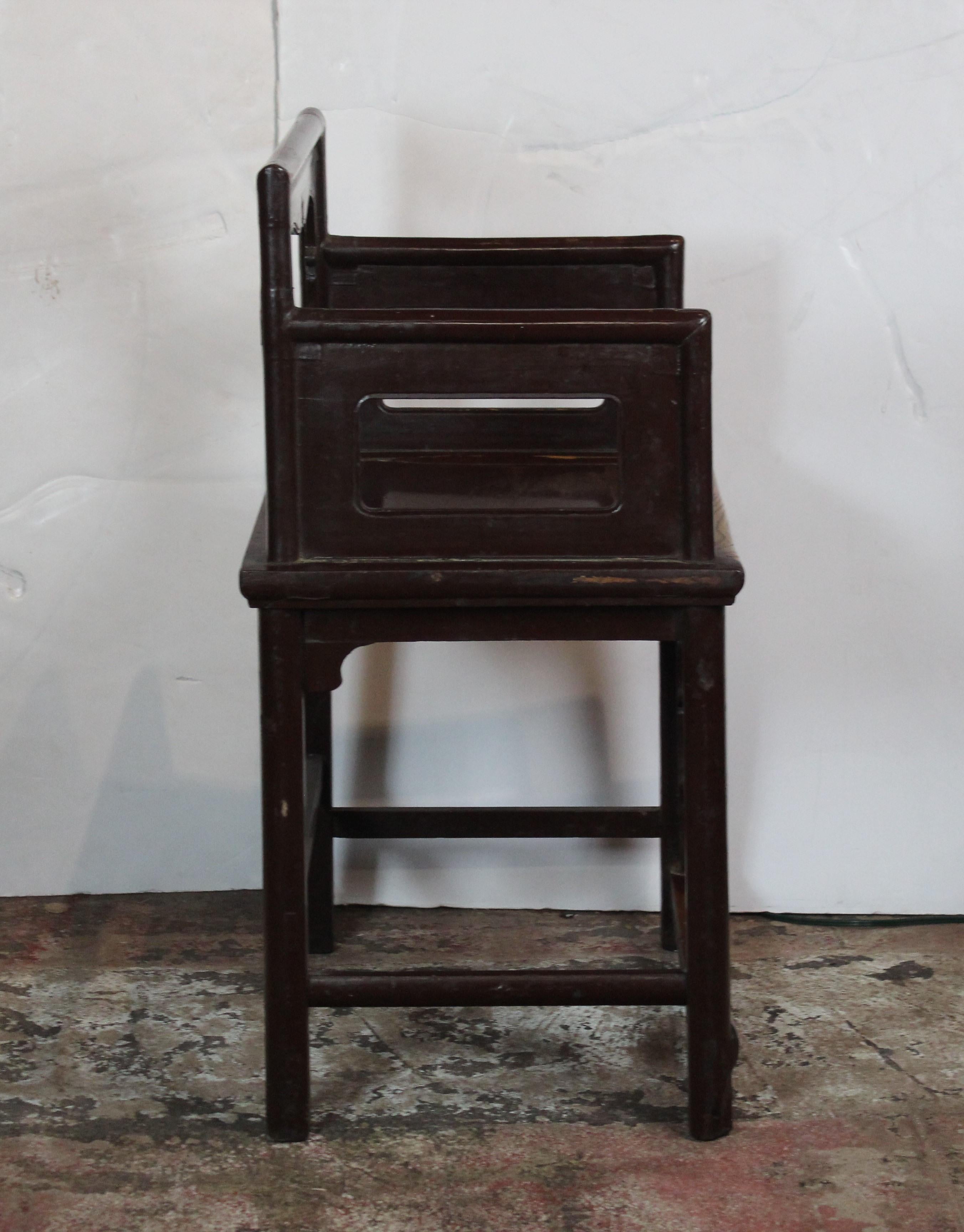 Chinese Asian Armchair S/2