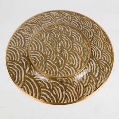 Asian Art Déco Cloisonné Charger or Bowl