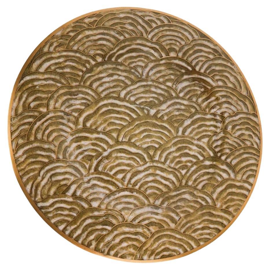 Asian Art Déco Cloisonné Charger or Bowl For Sale