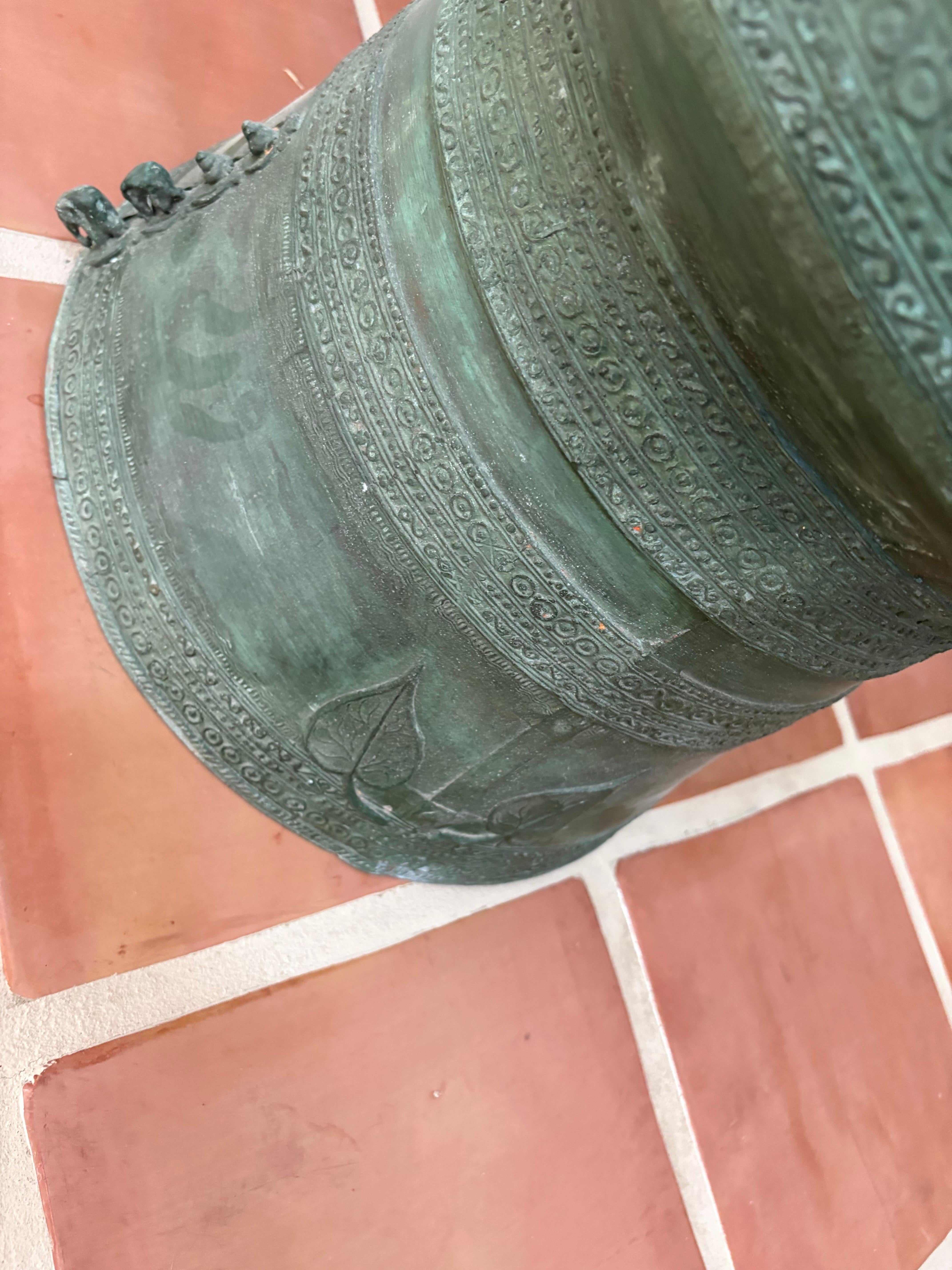 Asian bronze rain drum For Sale 1