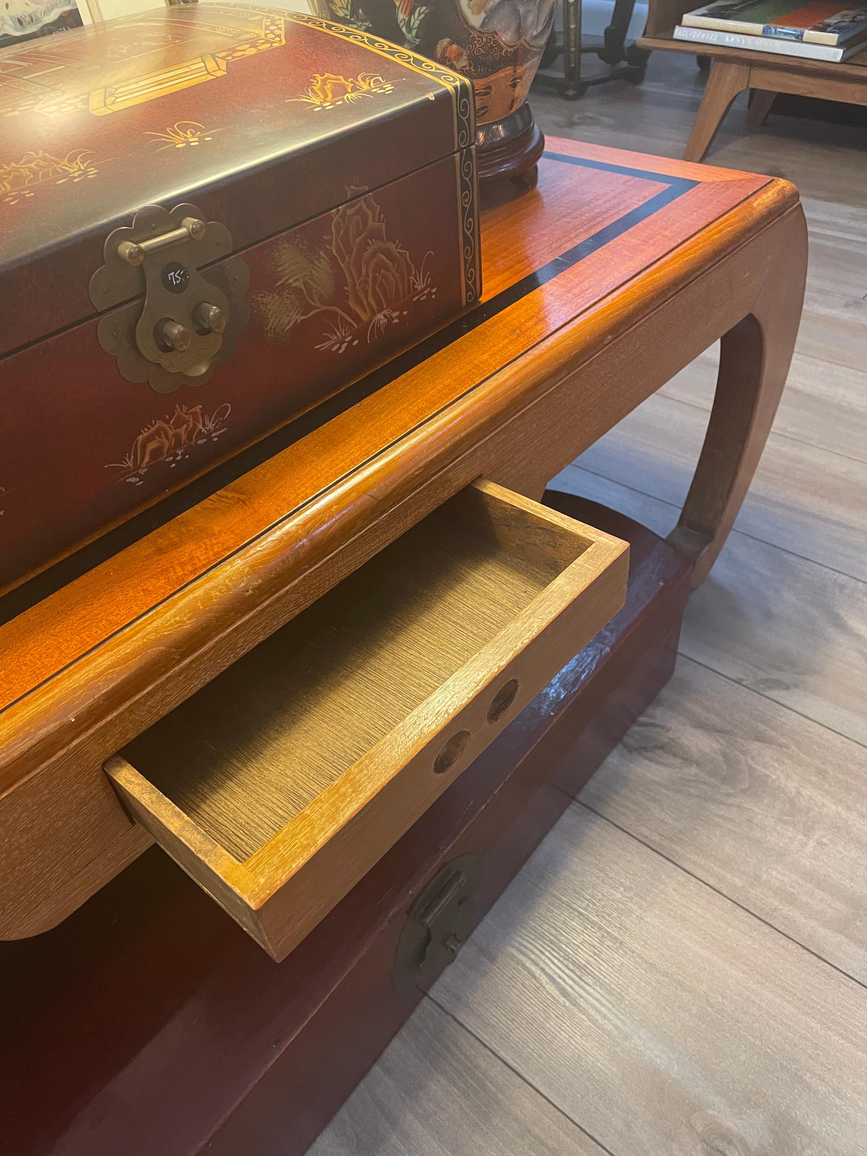 Chinese Asian Carved Coffee Table