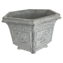 Asian Cast Stone Cache Pot-2