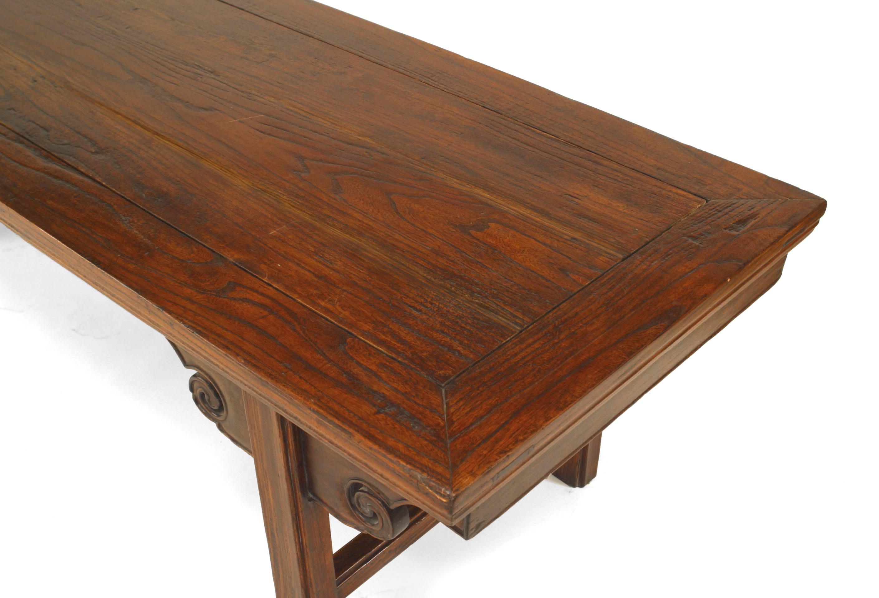 Chinois Méridienne/table basse asiatique chinoise en vente