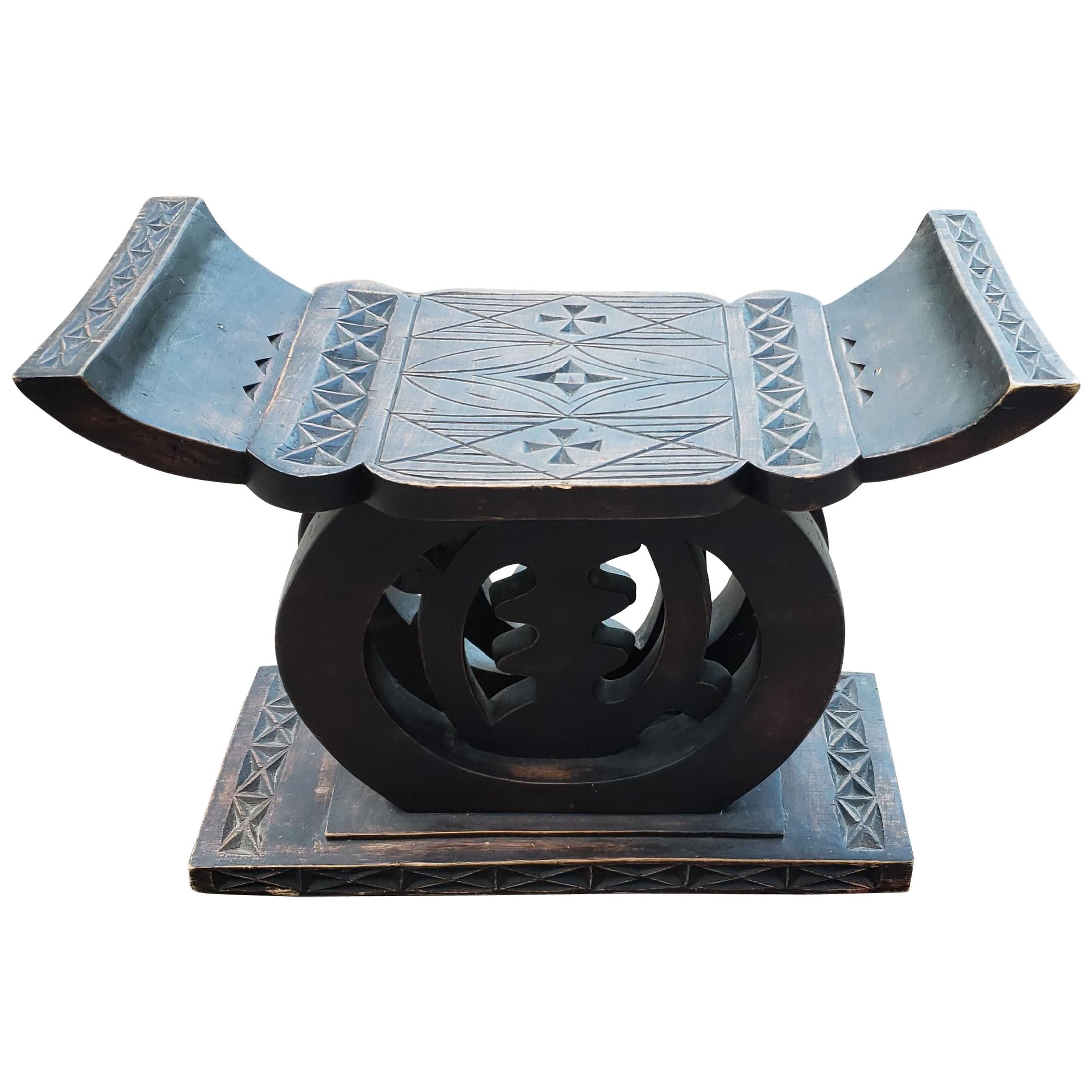 Asian Chinese Handmade Wooden Stool For Sale