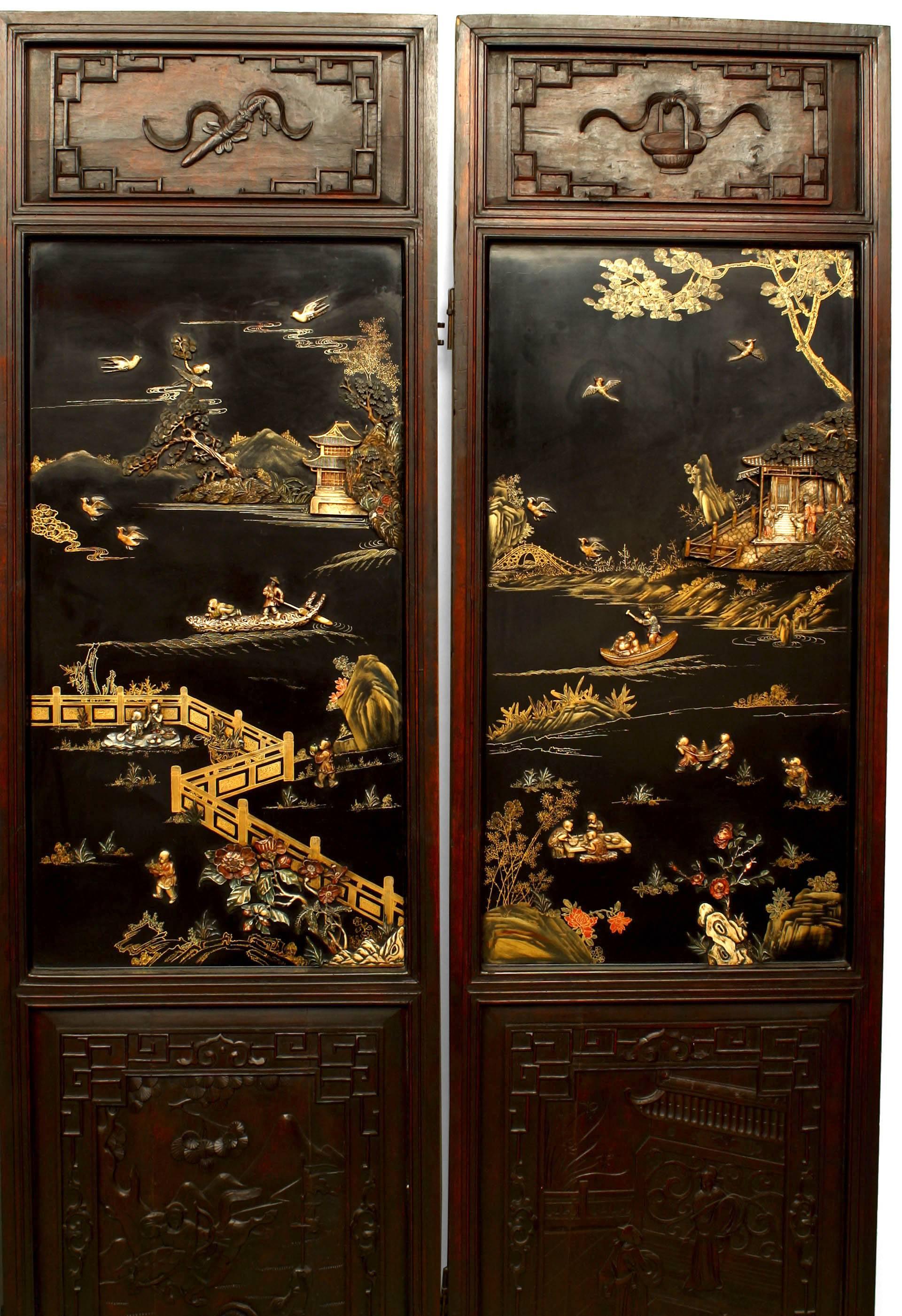 oriental screen panels