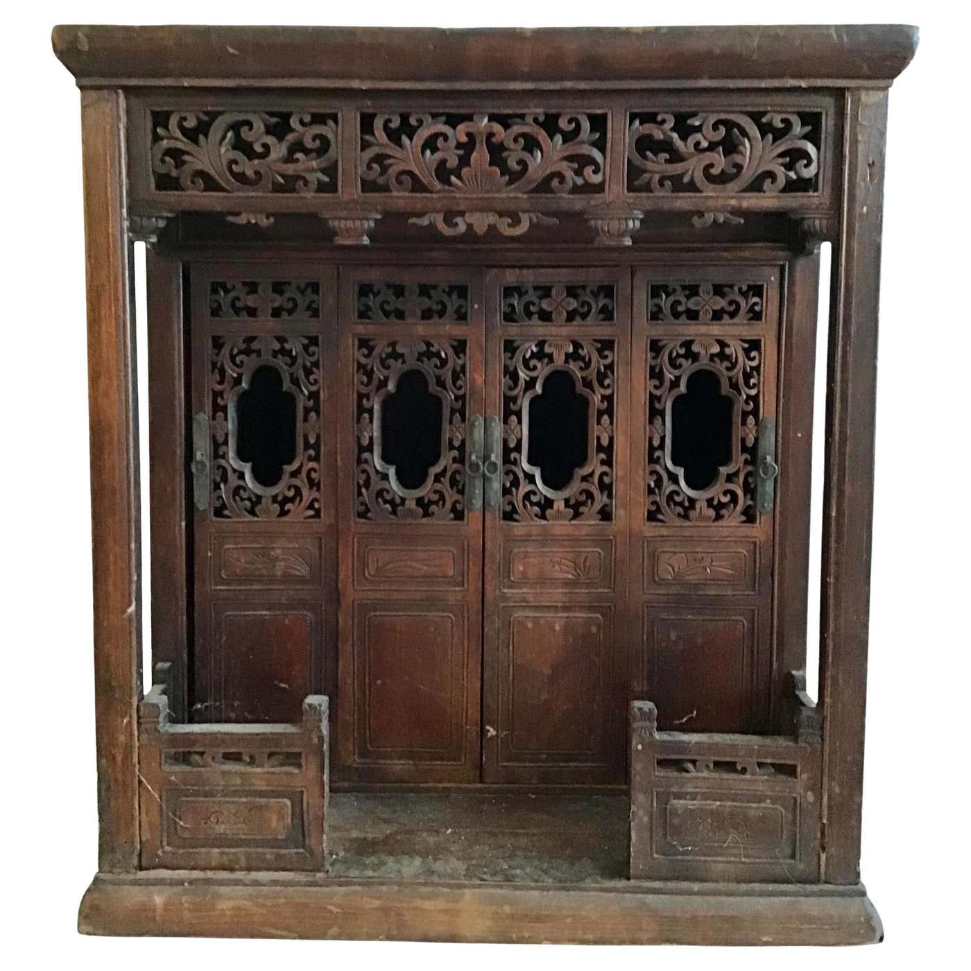 Asian Ching Dynasty Temple Model For Sale at 1stDibs