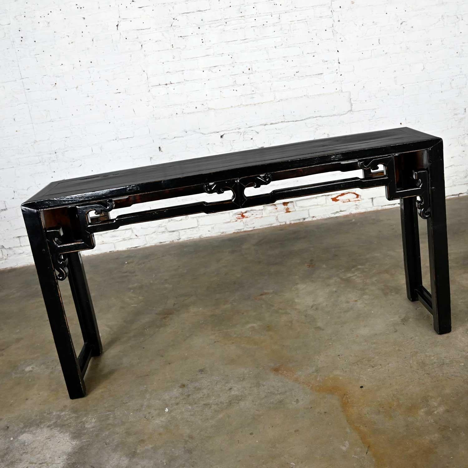 asian console table
