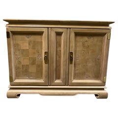 Asian Chinoiserie Flip Top Server Drexel Ming Style