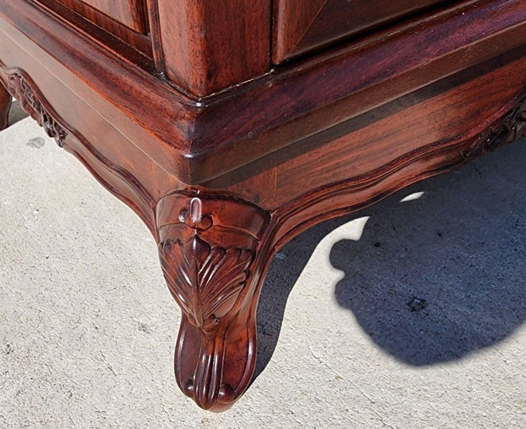 Asian chinoiserie Solid Rosewood China 1970s For Sale at 1stDibs