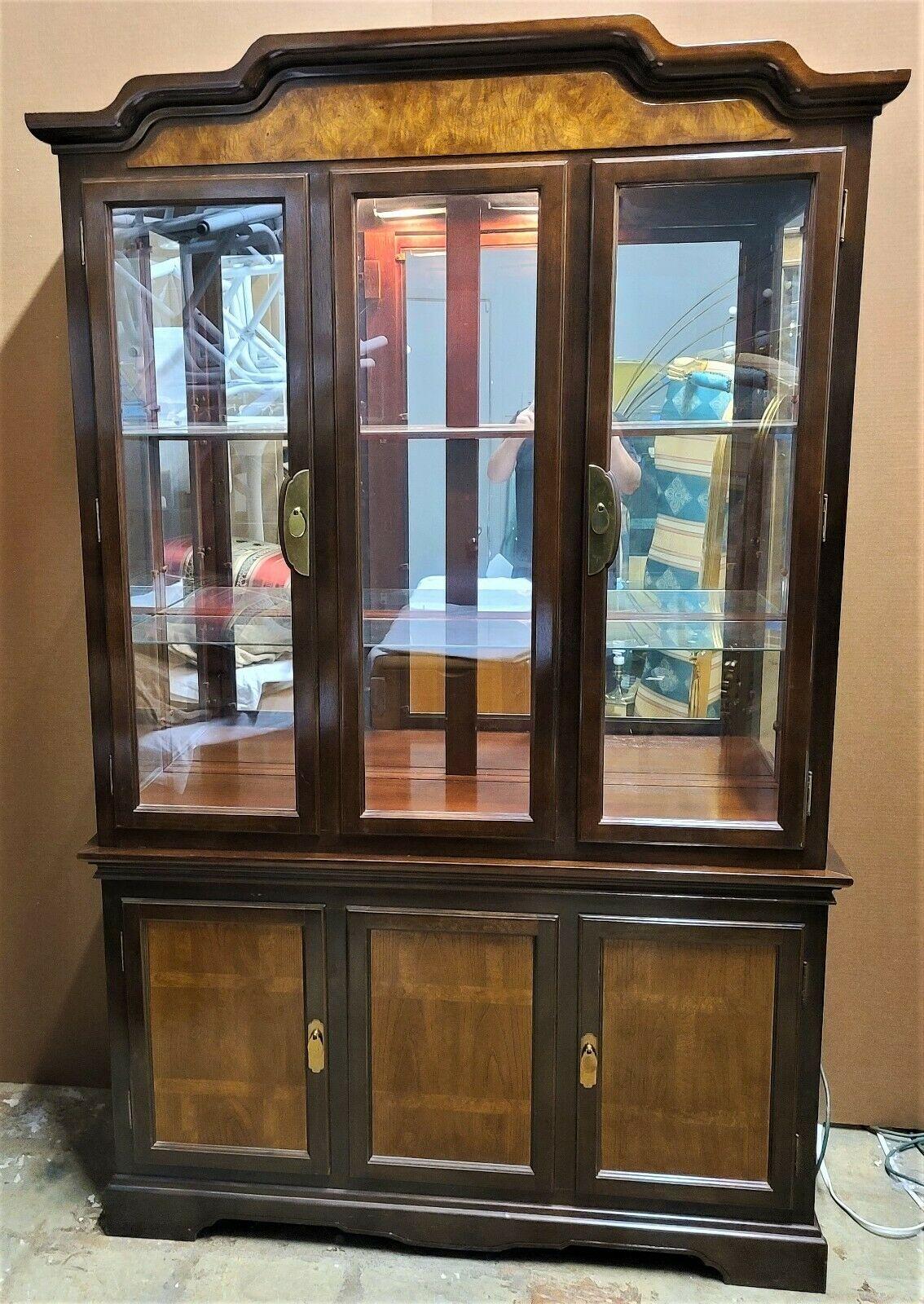 old china cabinets with glass doors