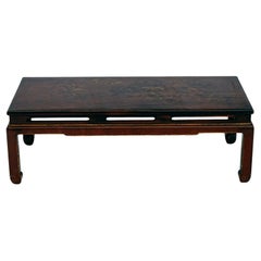 Asian Lacquered Small Coffee Table