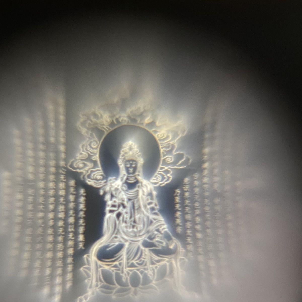 Vintage Asian Dalagan Agarwood Engraving Guanyin Buddha Pendent Necklace For Sale 3