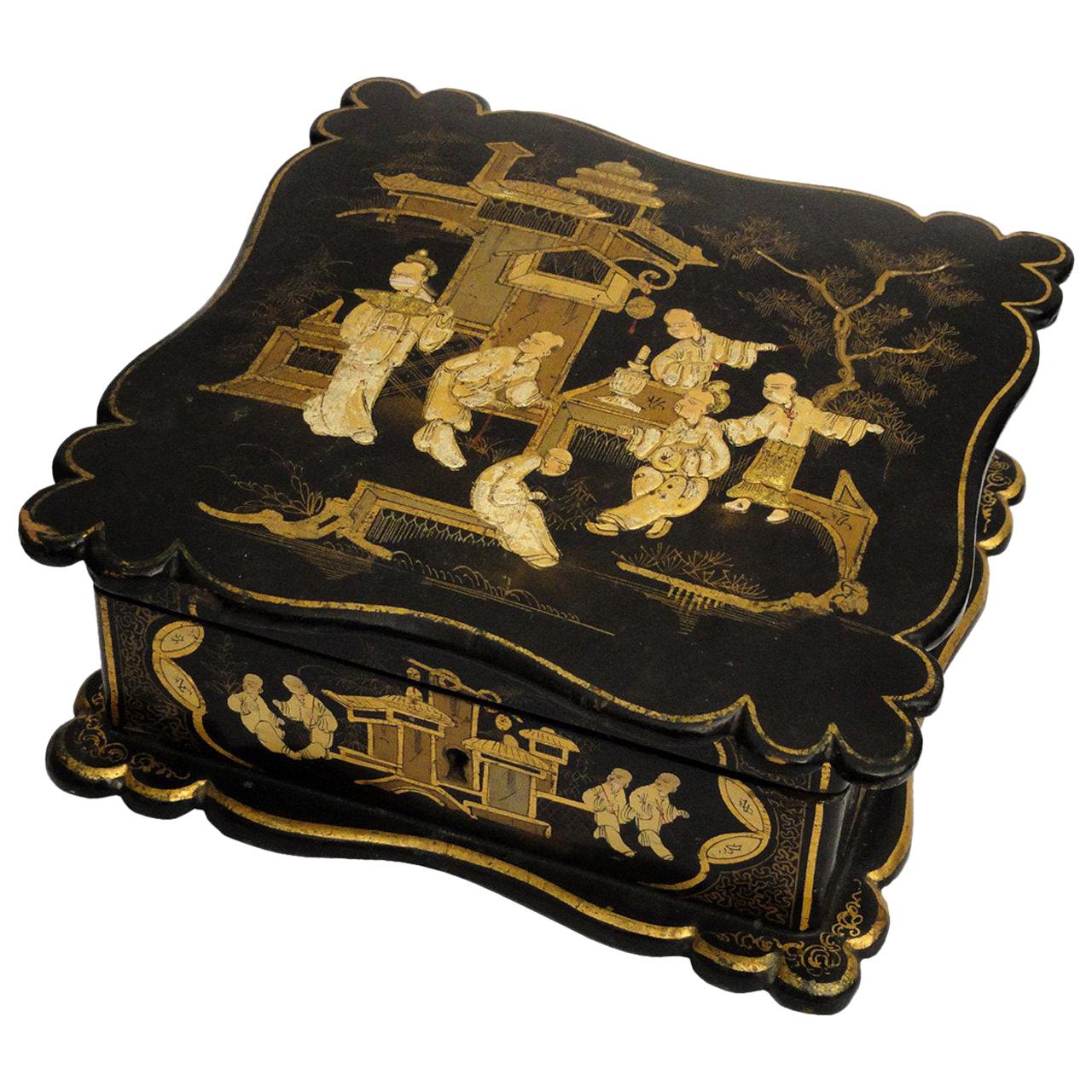 Asian Jewelry Box at 1stDibs