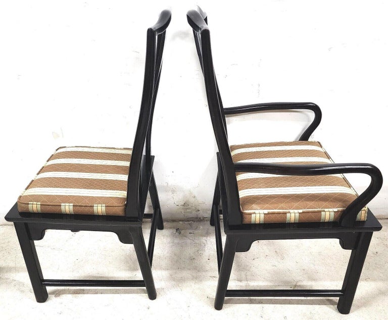 Asian Dining Chairs Chin Hua by Raymond Sobota Century Furniture Set of