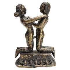 Asian Erotic Bronze Figures