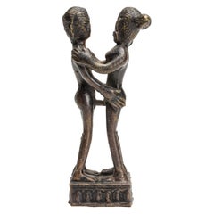 Asian Erotic Bronze Figures