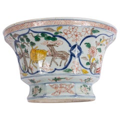 Asiatisches glasiertes Steingut Jardinieres