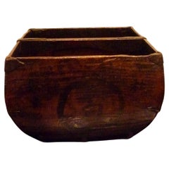 Antique Asian Grain / Rice Measurement Container