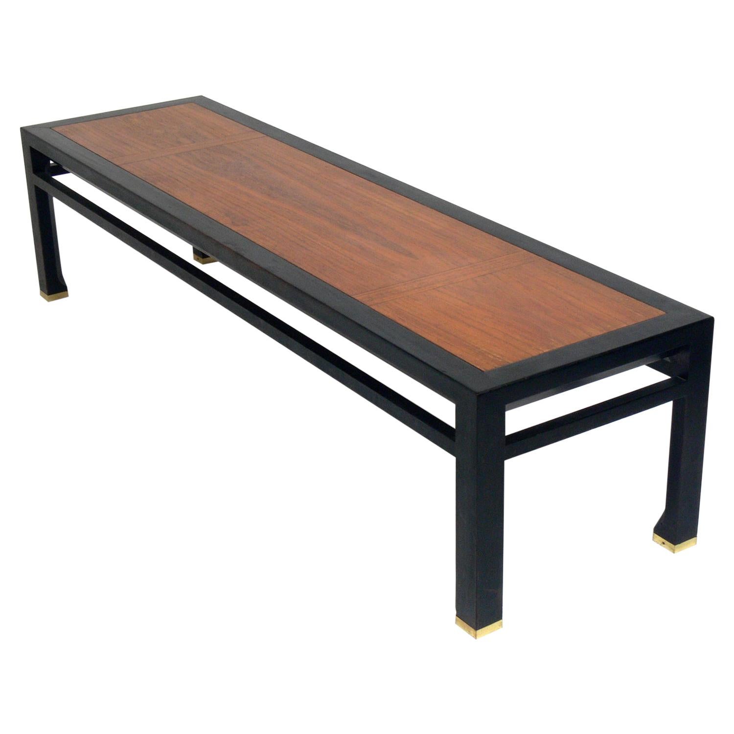Asian Influenced Coffee Table by Michael Taylor for Baker