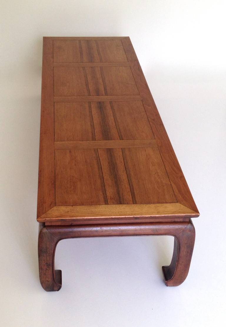Asian Inspired Coffee Table by Michael Taylor for Baker In Good Condition For Sale In West Palm Beach, FL